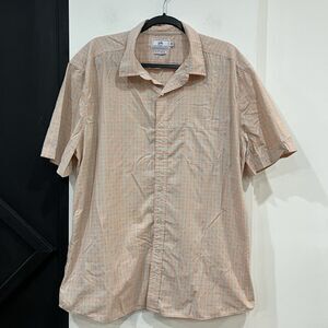 Southern Tide Men’s Intercoastal Plaid Performance Shirt XL Short Sleeve Button